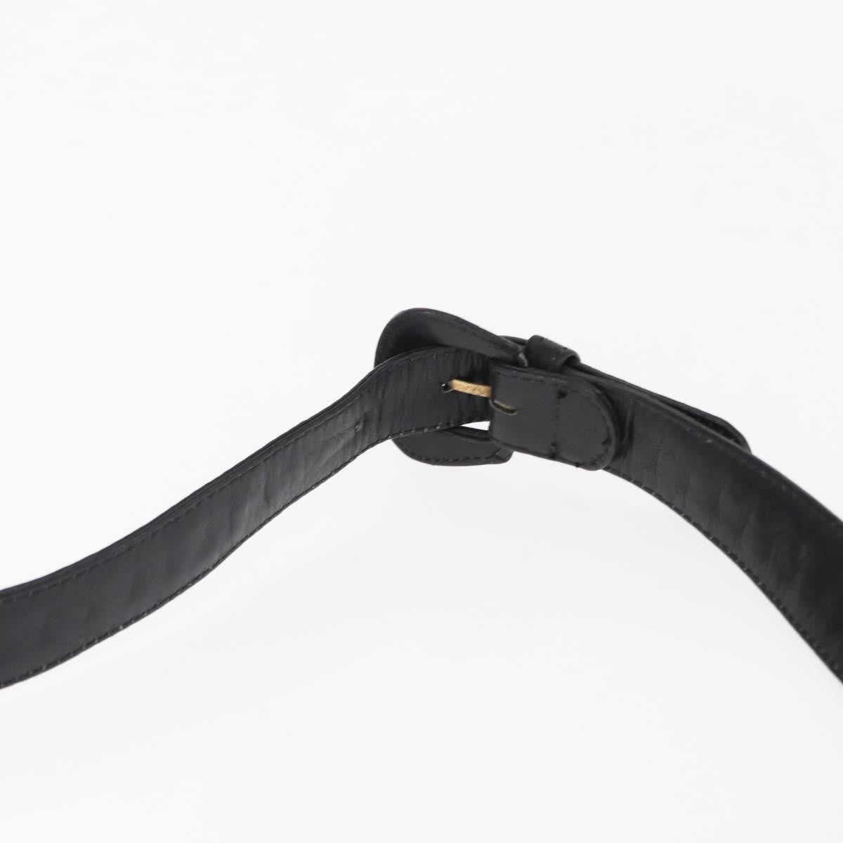 Chanel Vintage CC Flap Waist Bag Quilted Lambskin, BLACK, LEATHER, Shoulder bag