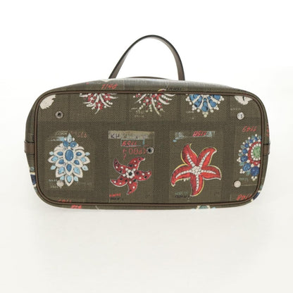 Bvlgari Tote bag Leather, GRAY, LEATHER, Tote bag