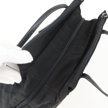 Prada Vintage Shoulder Bag Tessuto, BLACK, NYLON, Shoulder bag
