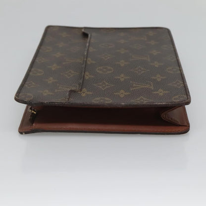Louis Vuitton Pochette Homme Monogram Canvas, BROWN, CANVAS, Clutche & pouche