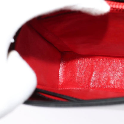 Celine Shoulder Bag Leather, BLACK, LEATHER, Shoulder bag