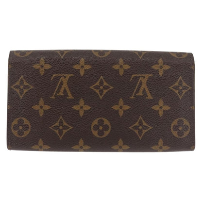 Louis Vuitton Vintage Sarah Wallet Monogram Canvas, BROWN, CANVAS, Wallets
