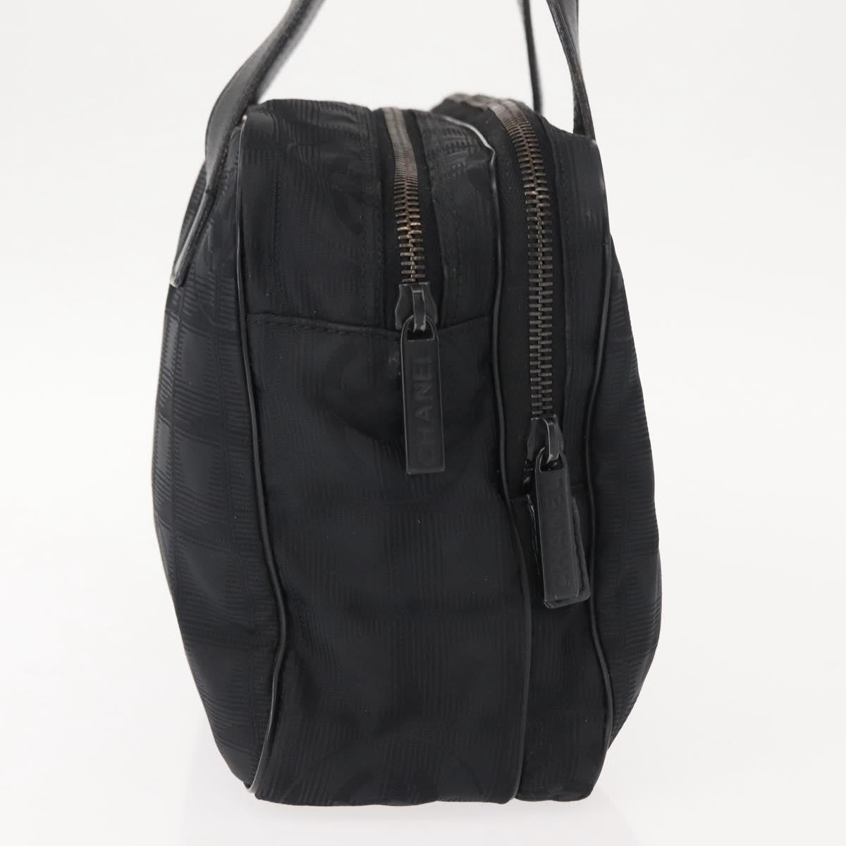 Chanel Travel Line Convertible Satchel Nylon, BLACK, NYLON, Handbag