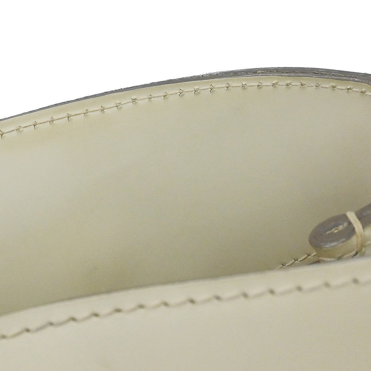 Louis Vuitton Passy Tote Epi Leather, White, Leather, Handbag