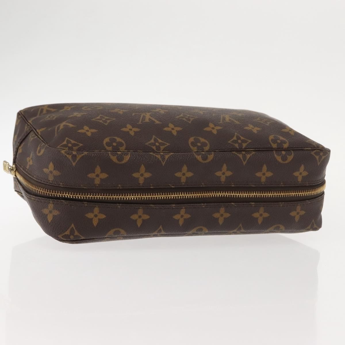 Louis Vuitton Trousse Toilette Monogram Canvas, BROWN, CANVAS, Clutche & pouche