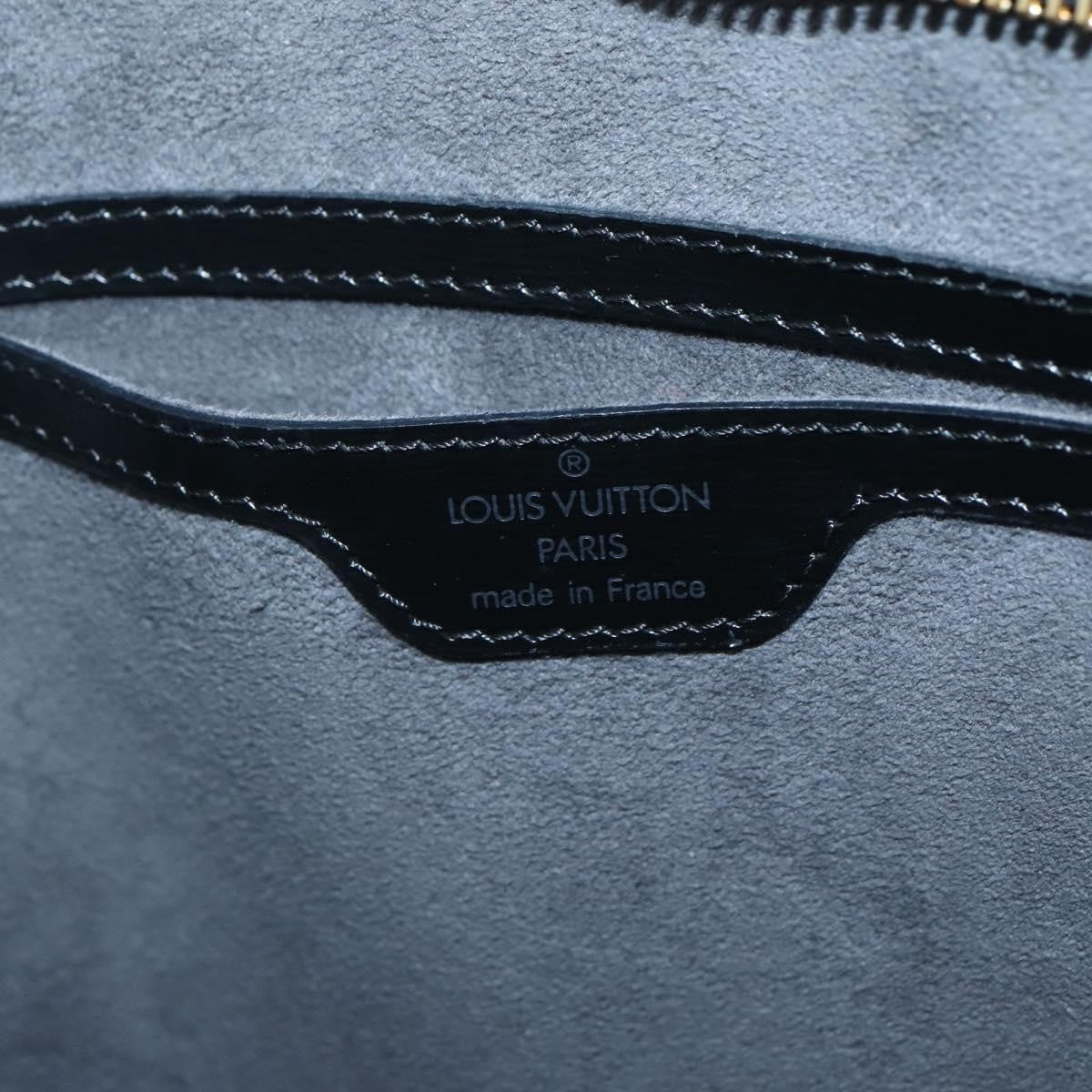 Louis Vuitton Saint Jacques Handbag Epi Leather, BLACK, LEATHER, Handbag