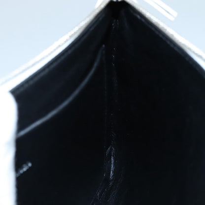 Balenciaga Everyday Logo Pouch Printed Leather, WHITE, LEATHER, Clutche & pouche