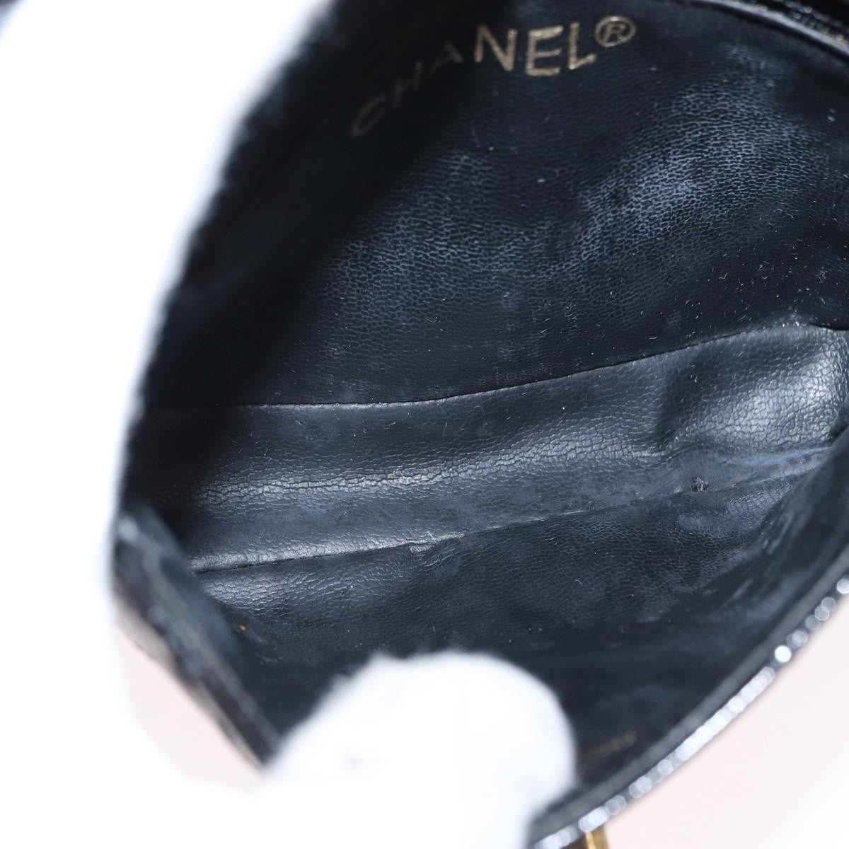 Chanel Vintage Flap Belt Bag Quilted Leather, BLACK, LEATHER, Clutche & pouche