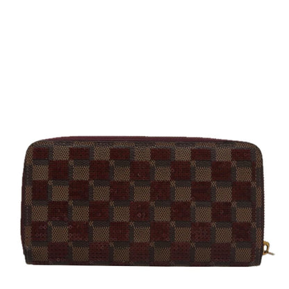 Louis Vuitton Zippy Wallet NM Damier Piet, BROWN, CANVAS, Wallets
