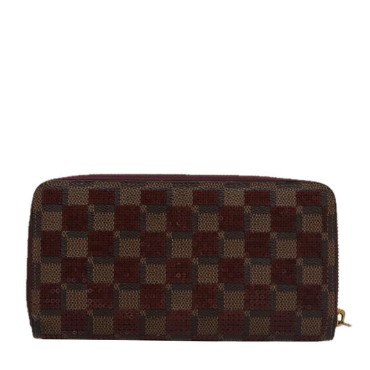 Louis Vuitton Zippy Wallet NM Damier Piet, BROWN, CANVAS, Wallets