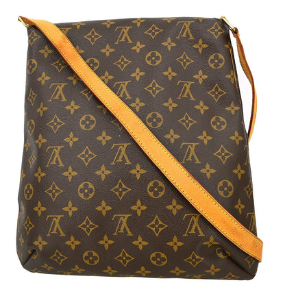 Louis Vuitton Musette Salsa Handbag Monogram Canvas, Brown, Canvas, Handbag