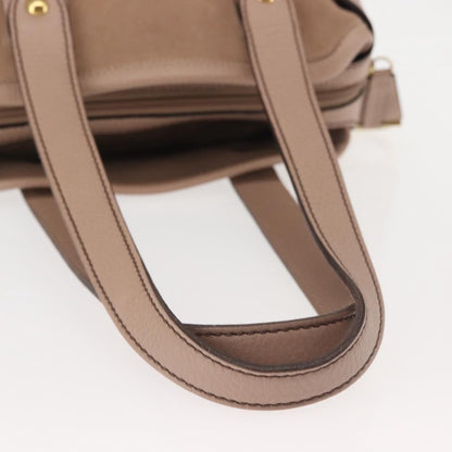 Salvatore Ferragamo Gancini Tote Leather, PINK, LEATHER, Tote bag