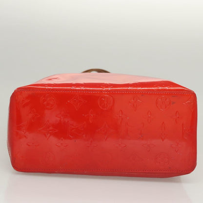 Louis Vuitton Reade Handbag Monogram Vernis, RED, PATENT_LEATHER, Handbag