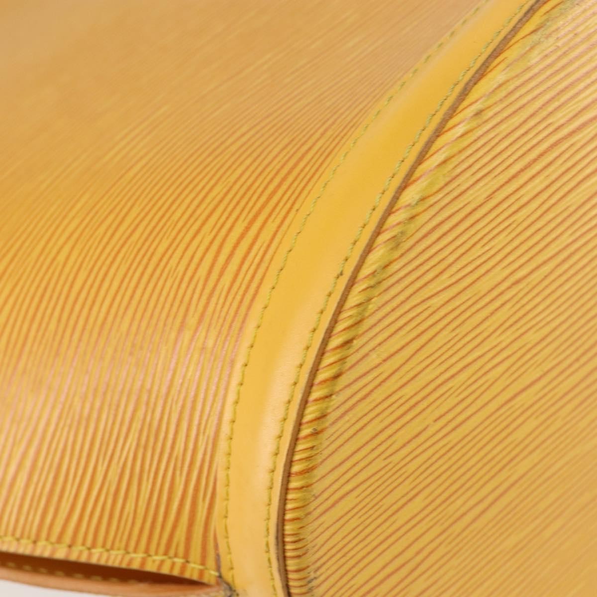 Louis Vuitton Saint Jacques Handbag Epi Leather, YELLOW, LEATHER, Handbag