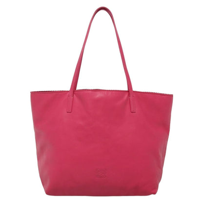 Loewe Anagram Tote Leather, PINK, LEATHER, Tote bag