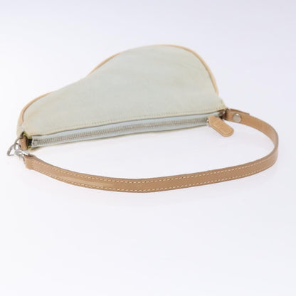 Christian Dior Vintage Saddle Bag Denim, BLUE, DENIM_JEANS, Shoulder bag