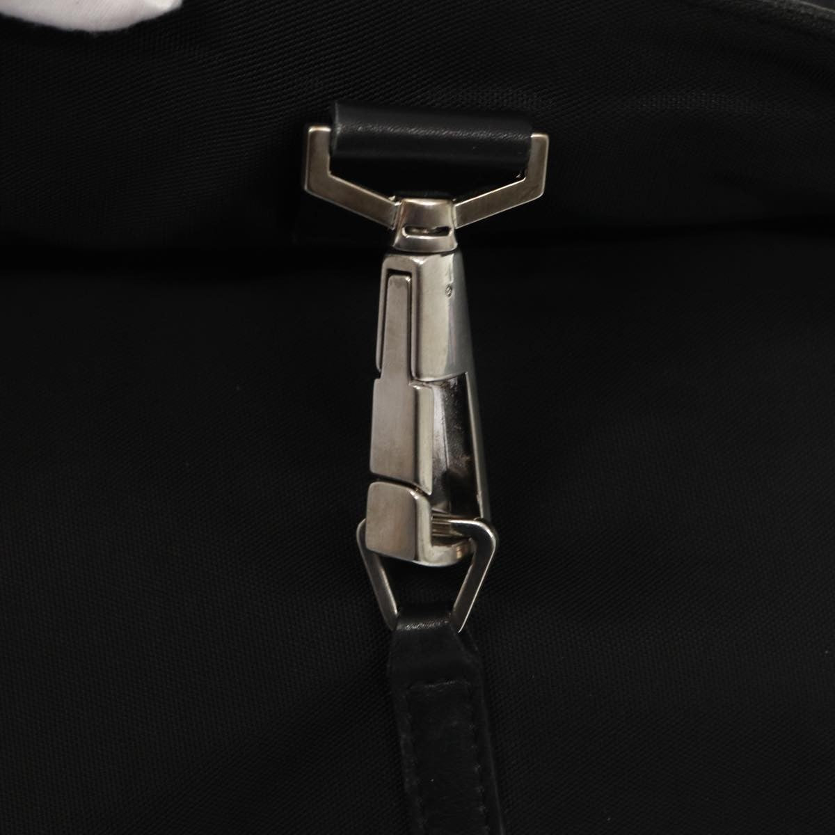 Burberry Vintage Shoulder Bag Nylon, BLACK, NYLON, Shoulder bag