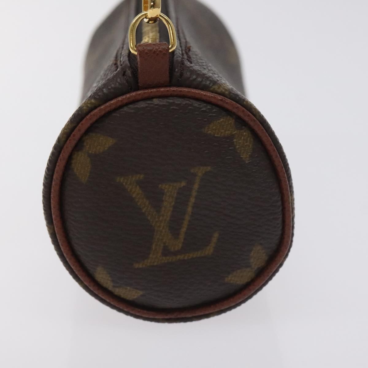 Louis Vuitton Papillon Pochette Monogram Canvas, BROWN, CANVAS, Handbag