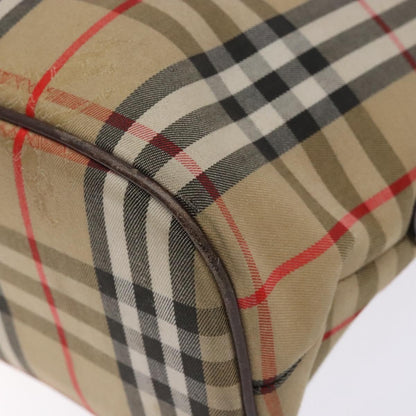 Burberry Nova Check Handbag Nova Check Canvas, BEIGE, CANVAS, Handbag