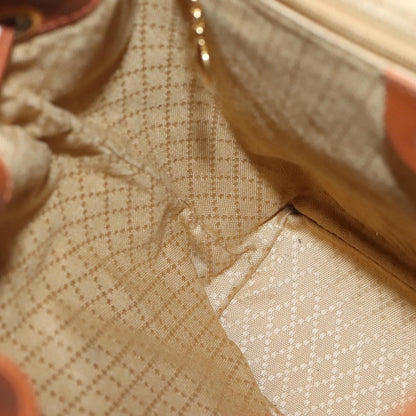 Gucci Vintage Bamboo Backpack Leather, BROWN, LEATHER, Backpack