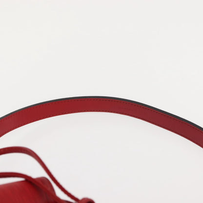 Louis Vuitton Noe Handbag Epi leather, RED, LEATHER, Shoulder bag