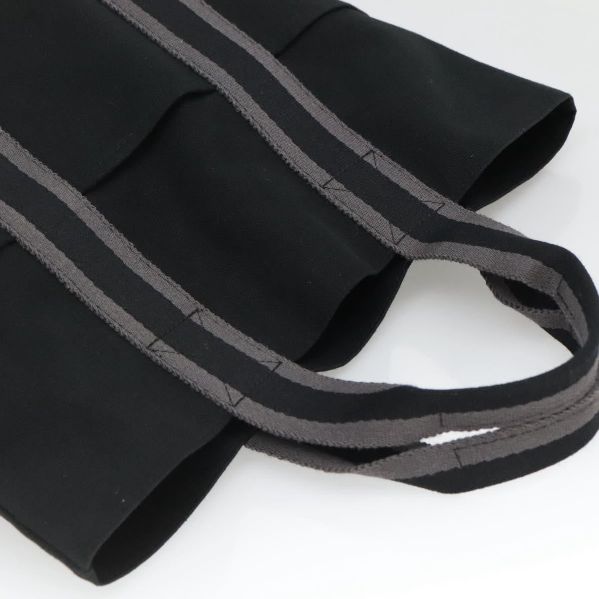 Hermes Fourre-tout Herline Fourre-tout Herline, BLACK, CANVAS, Tote bag