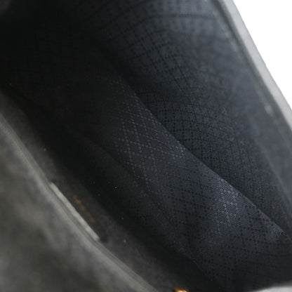 Gucci Vintage Horsebit Sling Bag Suede, BLACK, SUEDE, Shoulder bag