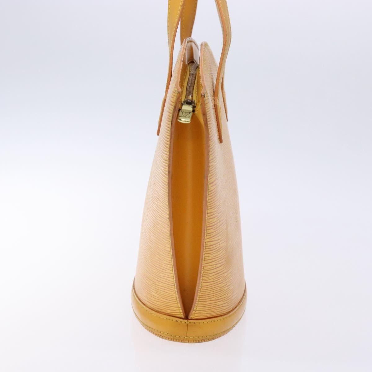 Louis Vuitton Saint Jacques Handbag Epi Leather, YELLOW, LEATHER, Handbag
