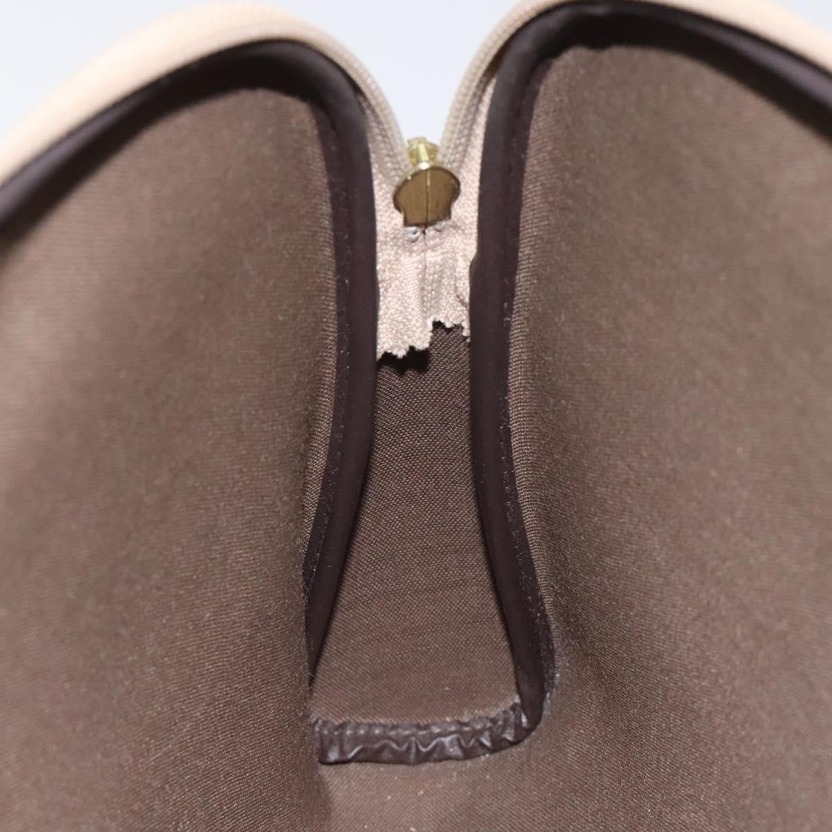 Saint Laurent Vintage Clutch PVC, BROWN, PVC, Clutche & pouche