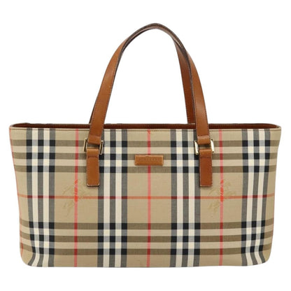 Burberry Nova Check Tote canvas check pattern, BEIGE, CANVAS, Tote bag