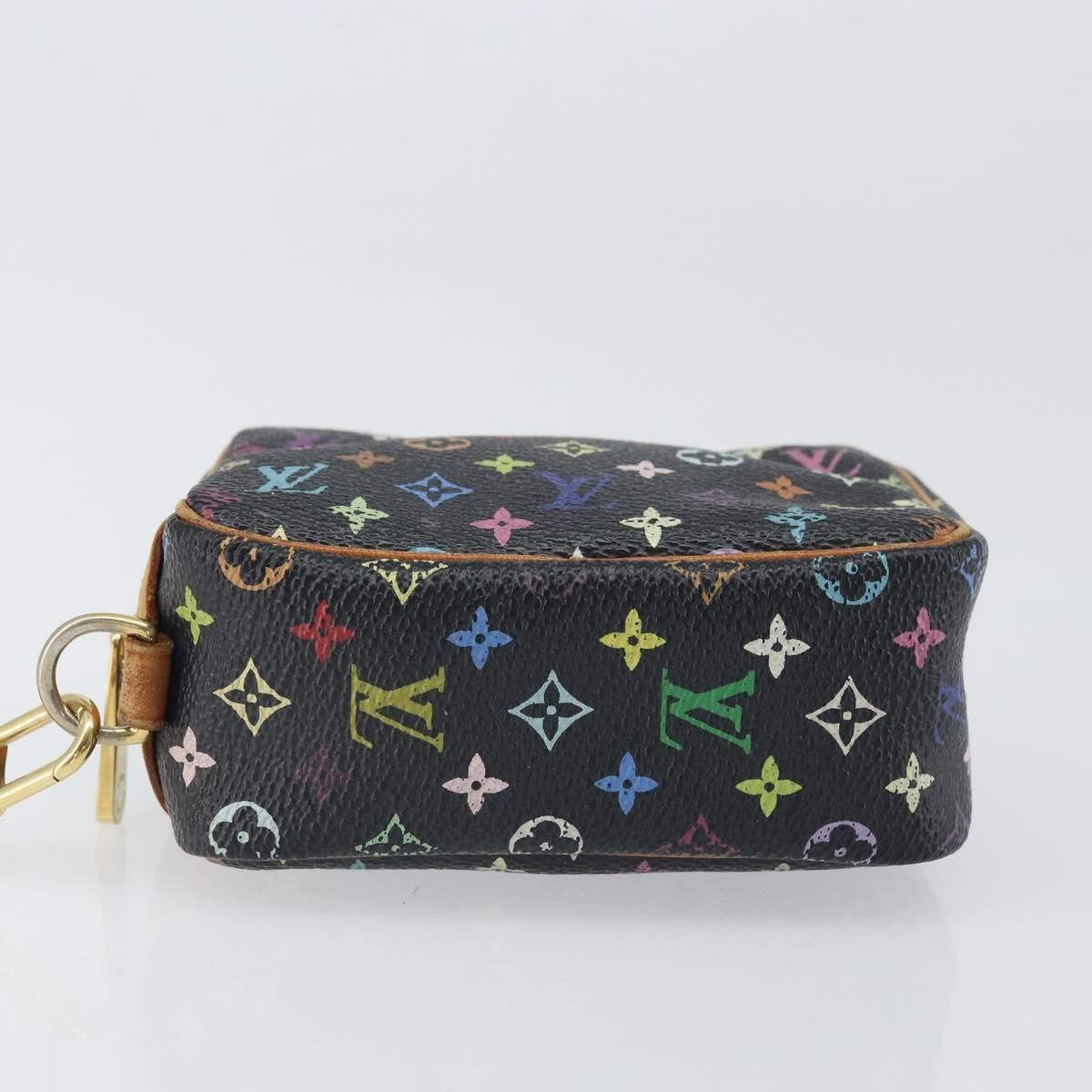 Louis Vuitton Wapity Trousse Pouch Monogram Multicolor, BLACK, CANVAS, Clutche & pouche