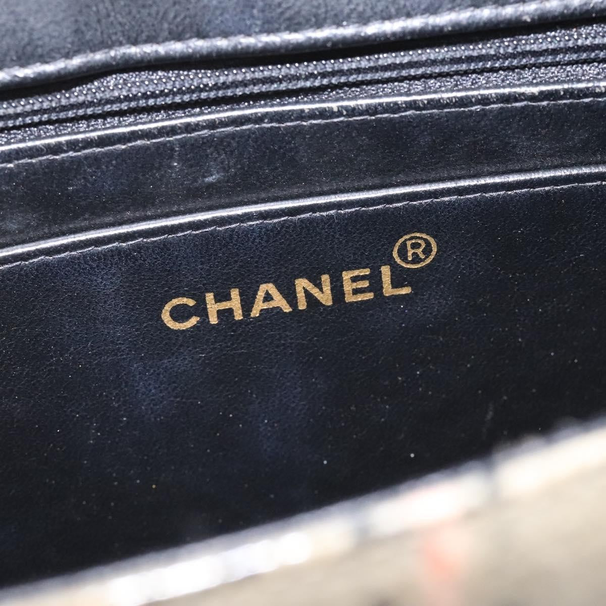 Chanel Vintage Chocolate Bar Tote Leather, Beige, Leather, Tote Bag