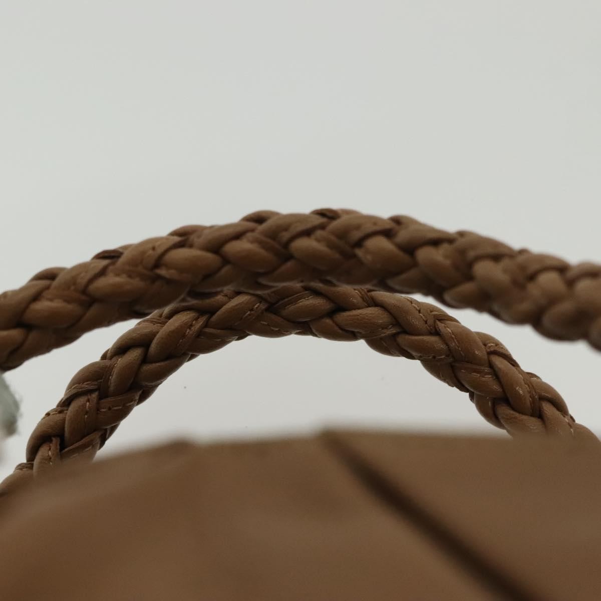 Salvatore Ferragamo Vintage Handbag Leather, BROWN, LEATHER, Handbag