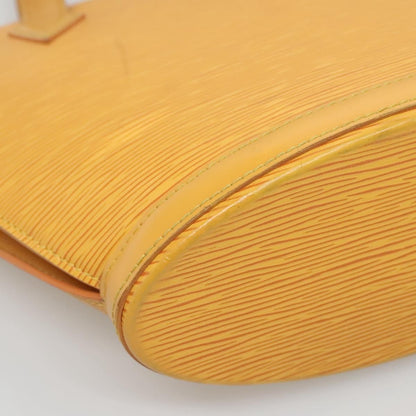 Louis Vuitton Saint Jacques Handbag Epi Leather, YELLOW, LEATHER, Handbag
