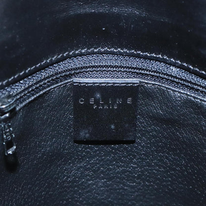 Celine C Macadam Handbag PVC Leather, Black, PVC, Handbag