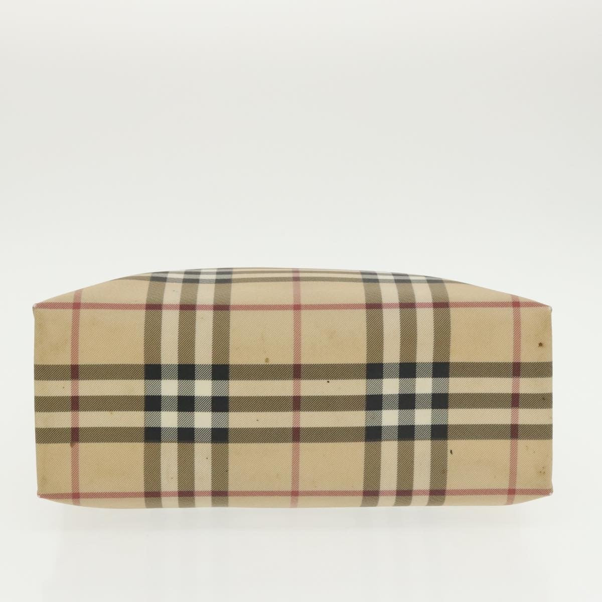 Burberry Top Handle Tote Nova Check Canvas, BEIGE, CANVAS, Tote bag