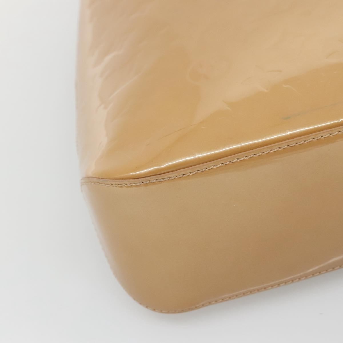 Louis Vuitton Brentwood Handbag Monogram Vernis, BROWN, PATENT_LEATHER, Shoulder bag