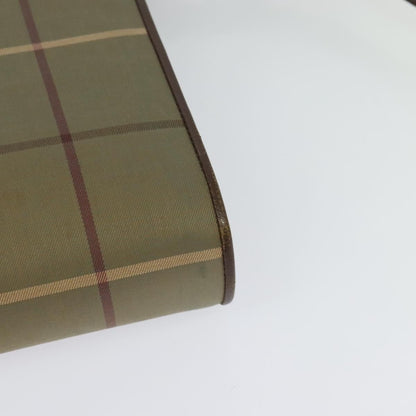 Burberry Nova check Shoulder bag Canvas, BEIGE, CANVAS, Shoulder bag