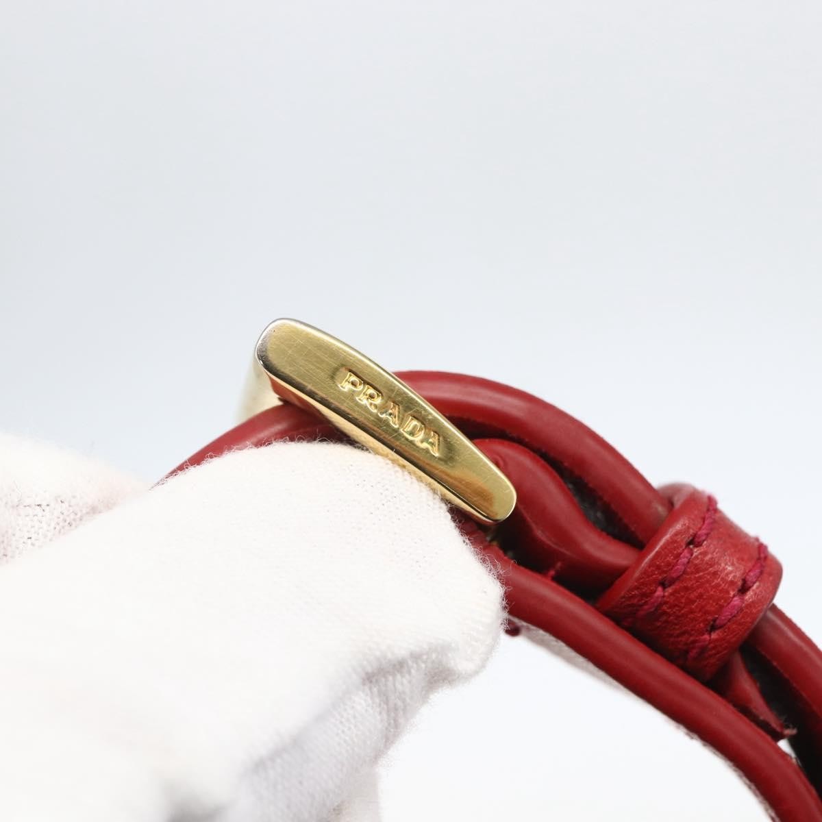 Prada Vintage Shoulder Bag Tessuto, RED, NYLON, Shoulder bag