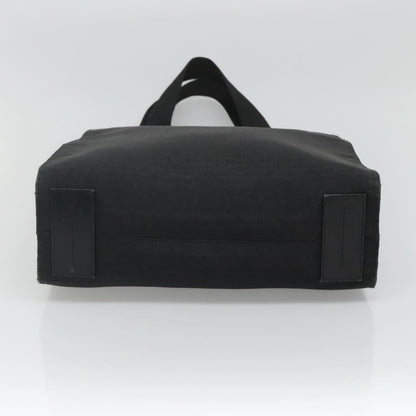 Christian Dior Vintage Tote Canvas, BLACK, CANVAS, Tote bag