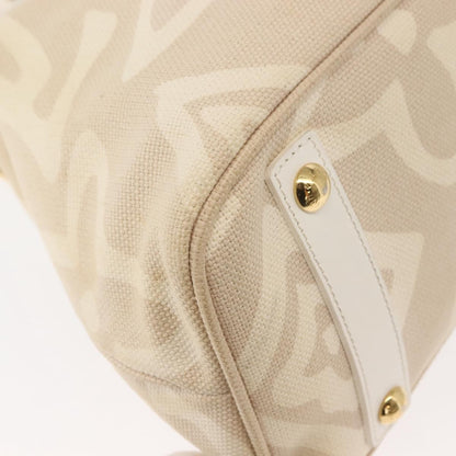 Louis Vuitton Tahitienne Cabas Canvas, BEIGE, CANVAS, Tote bag