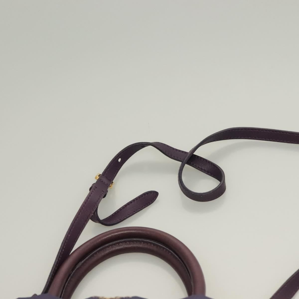 Prada Bow Tote Tessuto, PURPLE, NYLON, Handbag