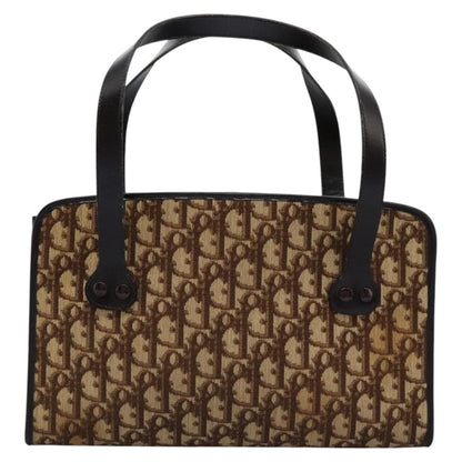Christian Dior Trotter Canvas, BROWN, CANVAS, Handbag