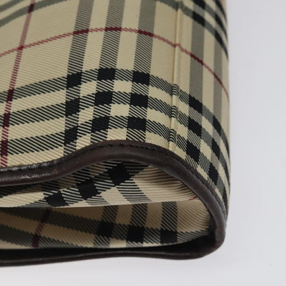 Burberry Nova Check Handbag Nova Check Canvas and leather, BEIGE, NYLON, Handbag