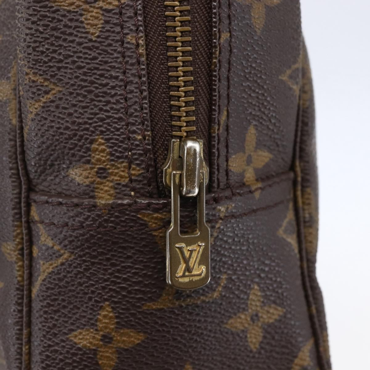 Louis Vuitton Trousse Toilette Monogram Canvas, BROWN, CANVAS, Clutche & pouche