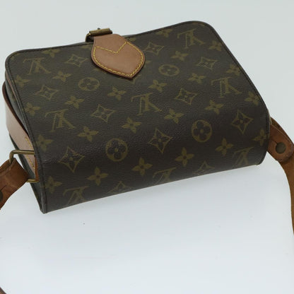 Louis Vuitton Cartouchiere Handbag Monogram Canvas, BROWN, CANVAS, Shoulder bag