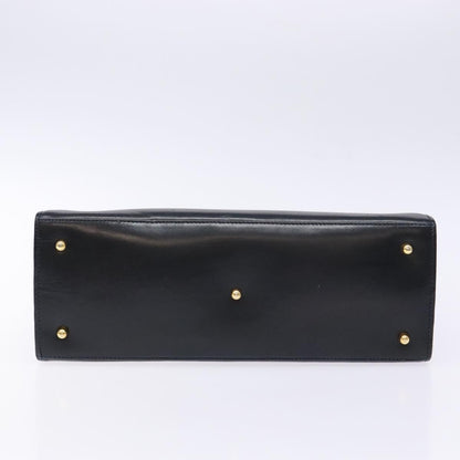 Gucci Lady Lock Leather, NAVY, LEATHER, Handbag