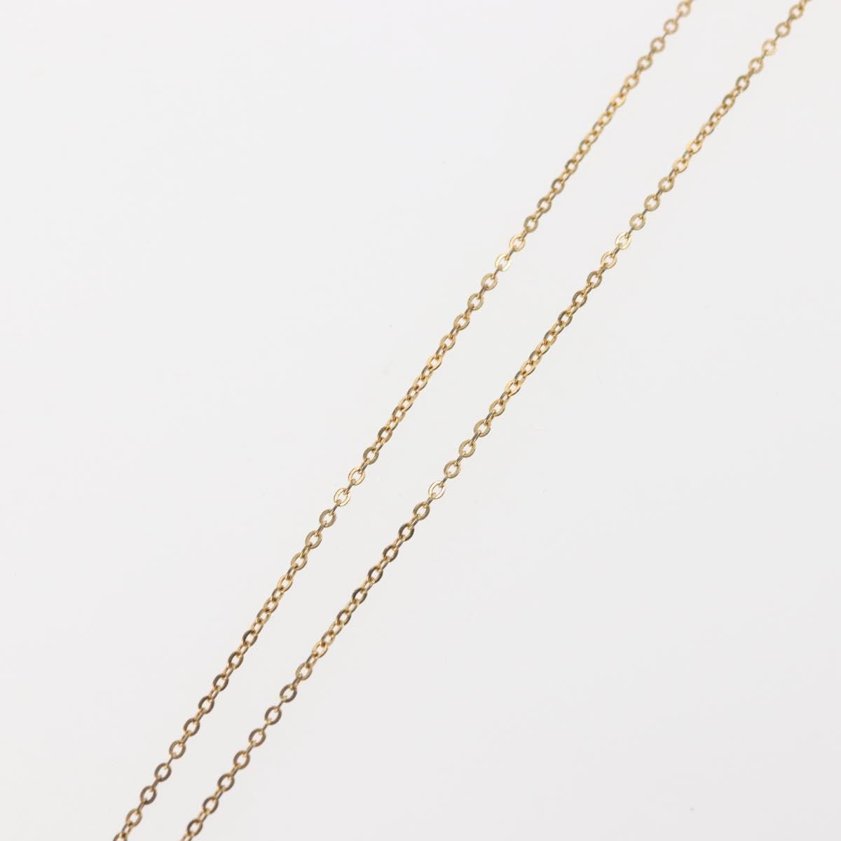 Christian Dior CD Pendant Necklace Gold-plated, GOLD, METAL, Necklace