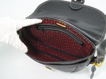 Loewe Anagram Shoulder Bag Leather, Black, Leather, Shoulder Bag