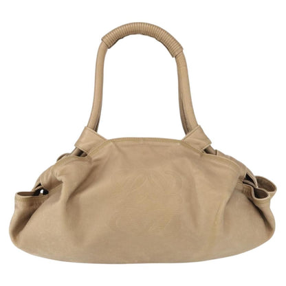 Loewe Anagram Logo Nappa Aire Hand Bag Leather, BEIGE, LEATHER, Handbag